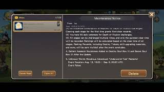 Crystal Legends: First Impressions/Reactions to the Maintenance Notice (Patch Notes) for 08/11/2025