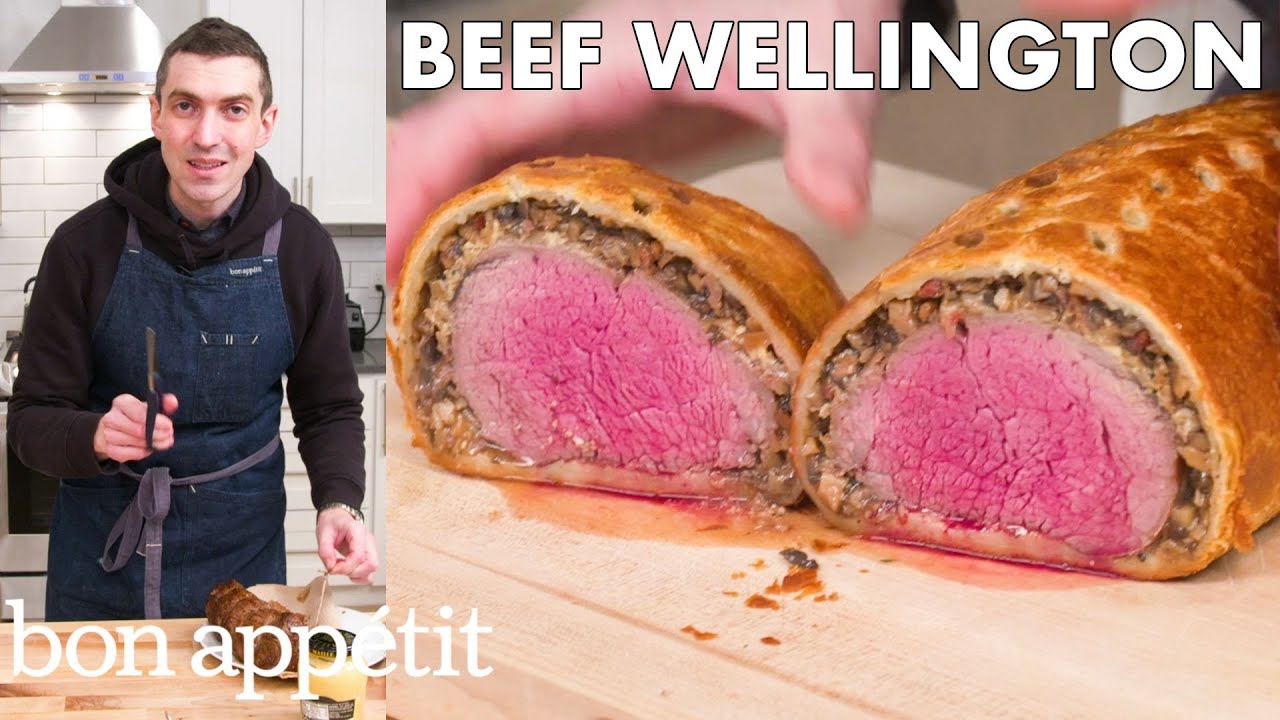 Chris Makes Beef Wellington   From the Home Kitchen   Bon Apptit