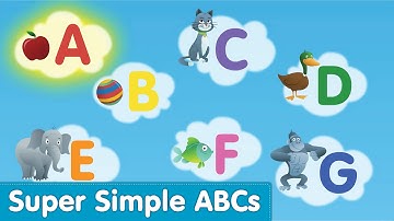 Phonics Alphabet Song (Uppercase) | Super Simple ABCs