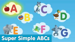 Phonics Alphabet Song (Uppercase) | Super Simple ABCs