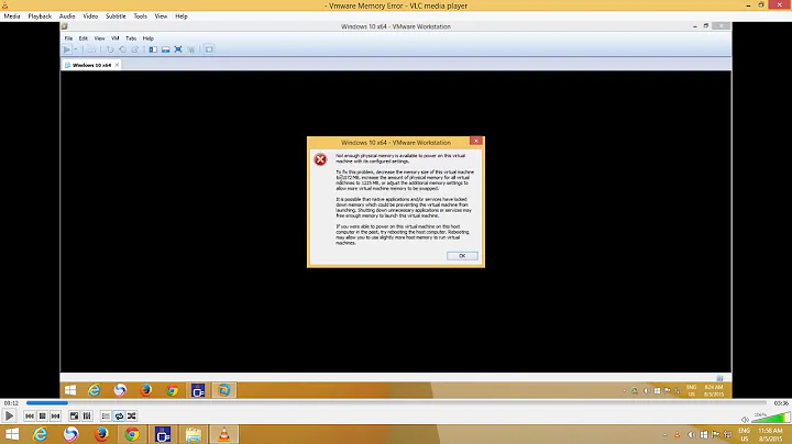 How to Fix: Not Enough Physical Memory is Available in VMWare Workstation Tutorial