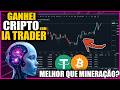 Como faço para GANHAR CRIPTOMOEDAS (USDT e BITCOIN) com IA TRADER | Inteligência Artificial AIFINEX