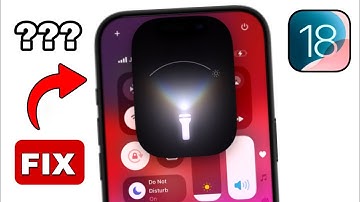 (iOS 18) New Flashlight Animation Not Working iPhone 2024 | FIXED