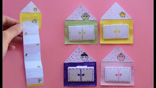 اصنعي بنفسك بطاقات معايدة هدايا رسائل كيوت لعيد الأم عيد ميلاد  DIY Cute Letter Writing Paper