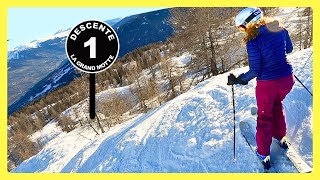 Les Arcs' Hardest Black?! | Malgovert ⛷️🇫🇷 #skiing