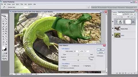 Morphing Creatures using photoshop Part 7