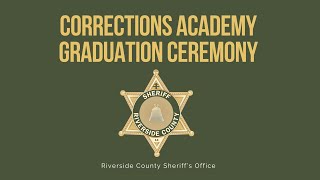 Corrections Academy Class 107 Graduation Ceremony