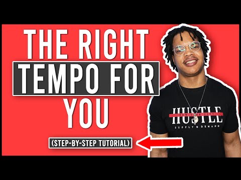 Which Tempo/BPM To Pick For Your Song/Beat (Get The Right Tempo For The Vibe You Want)