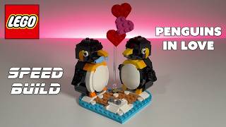 LEGO Penguins in Love 40886 // Speed Build