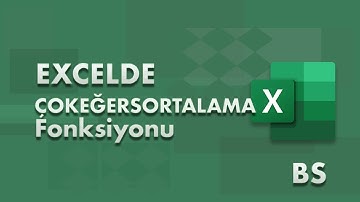 ÇOKEĞERORTALAMA (AVERAGEIFS) Fonksiyonu | Excel Dersleri