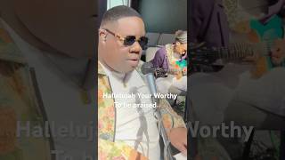 Worthy to be praised ‼️ #hallelujah #gospelmusic #gospelmusicians #ccm #churchonline #churchservice