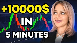 Turn 8$ to $10.500 | Best Binary Options Strategy 2023