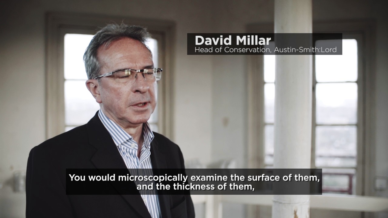 The astonishing clues in paint analysis about the history of buildings