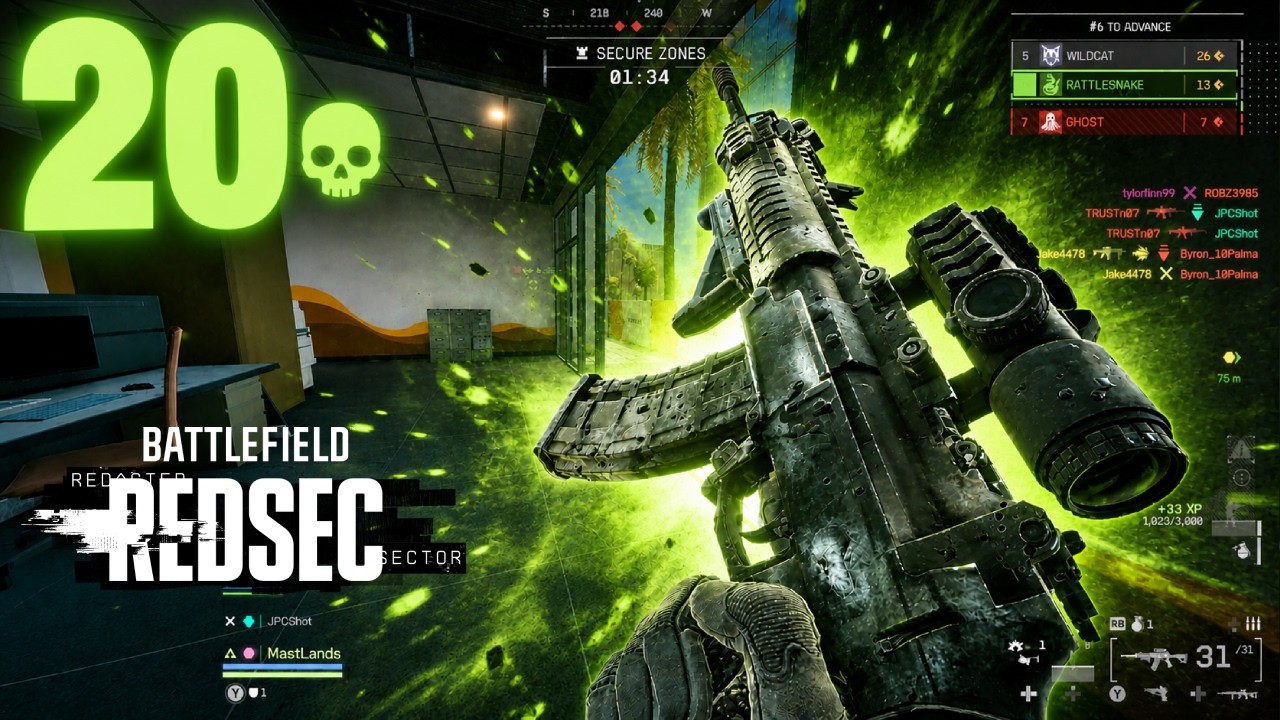 Dropping 20 Kills In Battlefield 6 Redsec Gauntlet Mode - YouTube