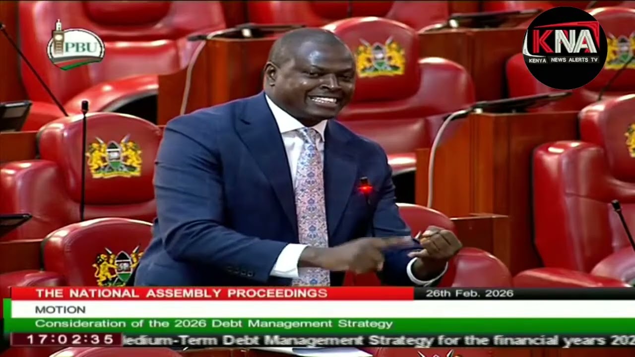 REVEALING SECRETS ON KENYA'S FAKE DEBTS, NDINDI NYORO'S MICROPHONE GET SWITCHED OFF