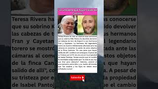 Teresa Rivera reacciona al gesto de Kiko Rivera con sus hermanos 🐂