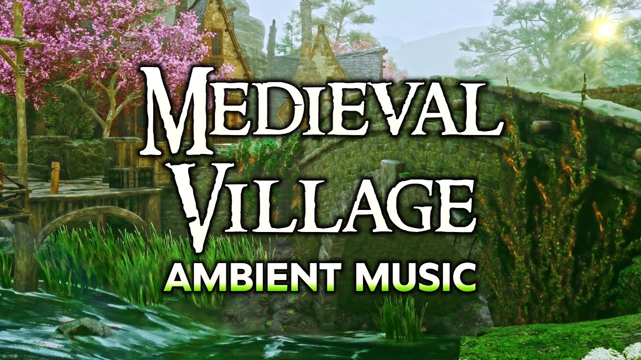 Medieval Mountain Retreat | Meadow Wildflowers, Bird Singing, Nature Ambience | Hogwarts Legacy