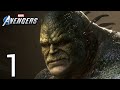 Marvels avengers full playthrough part 1  ms marvel and hulk  ps4 pro