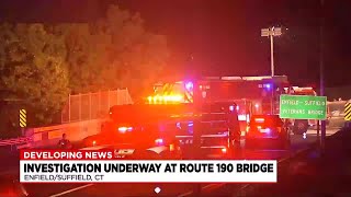 Investigation underway at Route 190 bridge in Enfield