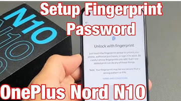 OnePlus Nord N10: How to Setup Fingerprint Password