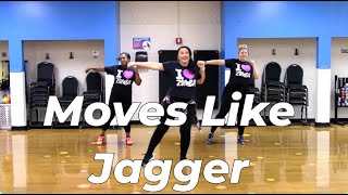 Moves Like Jagger - Maroon 5 (Feat. Christina Aguilera) ~  #Zumba ®/Dance Fitness #hollywhyte