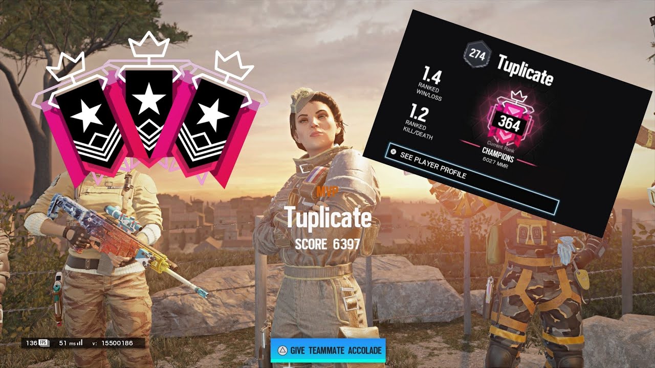 Rainbow Six Siege Console Xim Apex Champion - Best Ranked Highlights ...