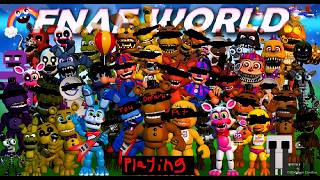 Trying To Get ALL ACHIEVEMENTS In FNAF WORLD.