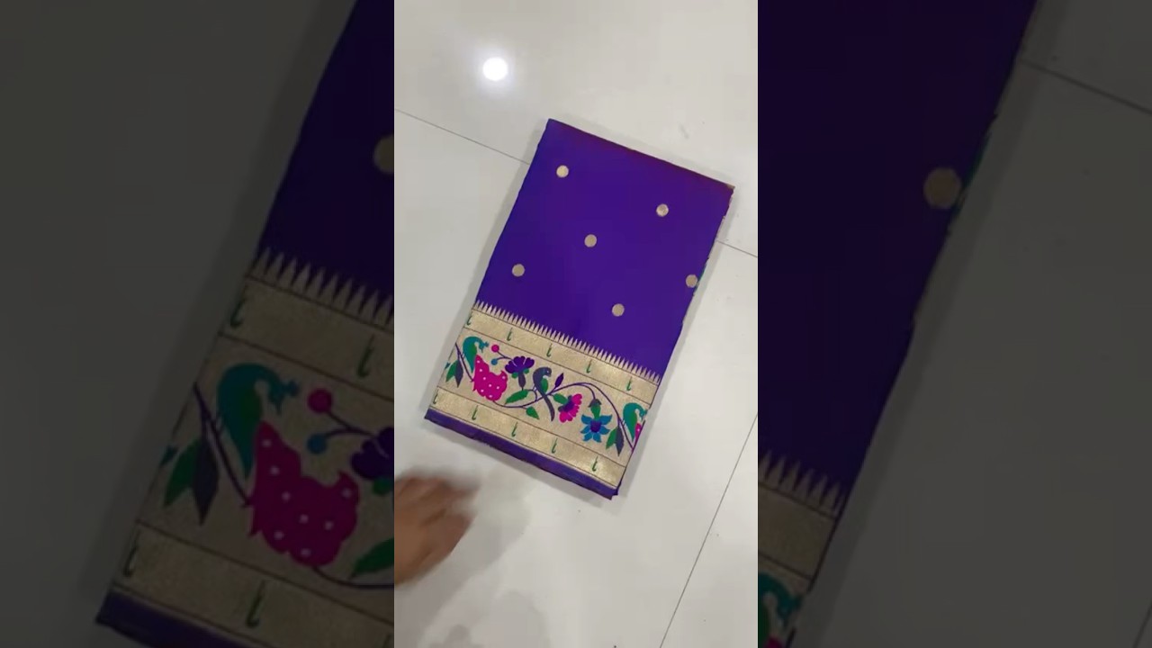 Pure Soft Kanchivaram Paithani Silk Saree