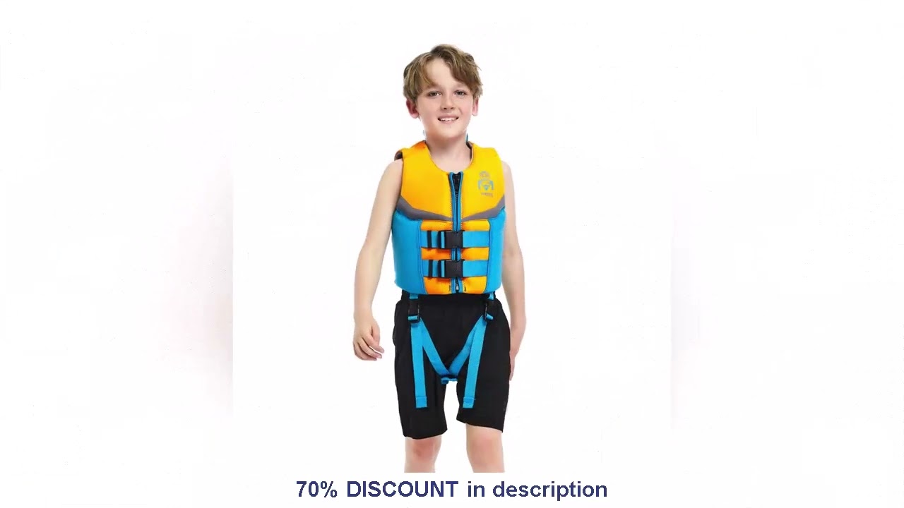 Latest Products You Must Know! Kids Swim Vest, Buoyancy Jacket For Boys Girls, Float Buoyancy Swi