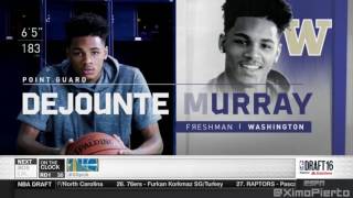 2016 NBA Draft   #29 Pick  Dejounte Murray   San Antonio Spurs