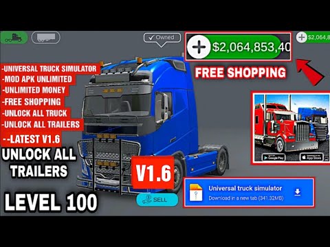 Truck Simulator 2018 Europe v1.3.2 Apk Mod [Dinheiro Infinito]