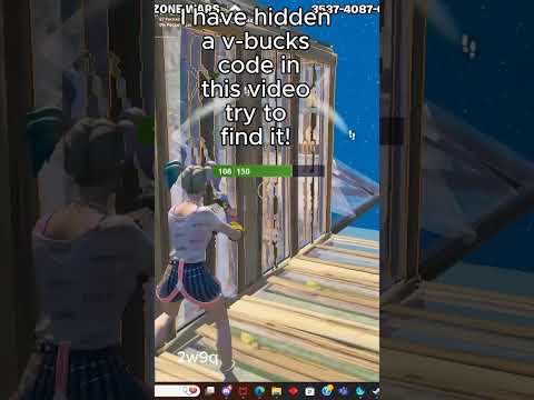 I have hidden a v-bucks code in this video try to find it! #shorts #fortnite #funny #memes #fyp