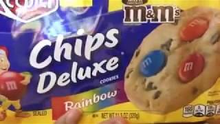 Keebler Chips Deluxe Rainbow M&M's Cookies Review