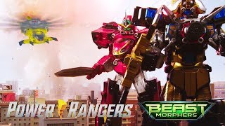 All Megazord Battles in Power Rangers Beast Morphers Episodes 12-22 Power Rangers