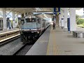 KTM Class 25 Diesel locomotive arriving and departing Bukit Mertajam station