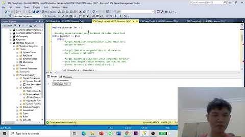 Merancang Stored Procedure dan Penerapannya dalam Data Access Layer