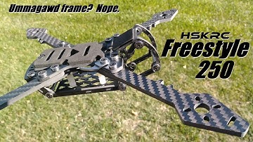 HSKRC Freestyle 250 (Ummagawd Clone) Frame Review from Banggood