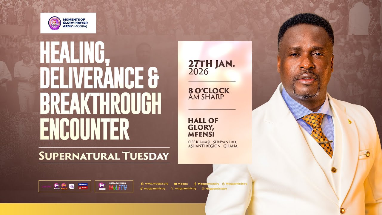 HEALING, DELIVERANCE & BREAKTHROUGH ENCOUNTERS || SUPERNATURAL TUESDAY || 27 - 01 - 2026