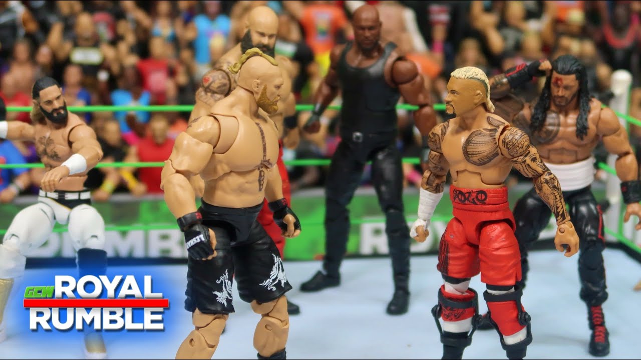 30-Man Royal Rumble Action Figure Match! 