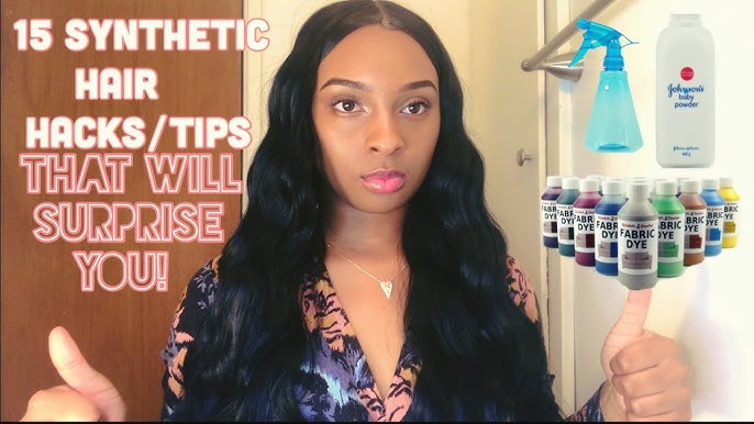 How To StoveTop Dye Synthetic Wig Ombré Colour?? W Rit Dye Kentucky Sky/  Sapphire Blue/ Royal Purple 