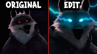 Puss In Boots 2 - Death Wolf Whistle Original Vs Edit