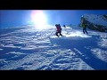 2017.02 Ski rando Pointe des Pavis, la descente