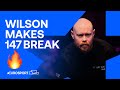 Gary Wilson hits maximum 147 break at 2024 Welsh Open 🔥😮‍💨 | Eurosport Snooker image