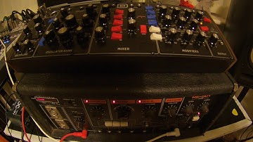 Behringer Model D & Roland RE501 Chorus Echo