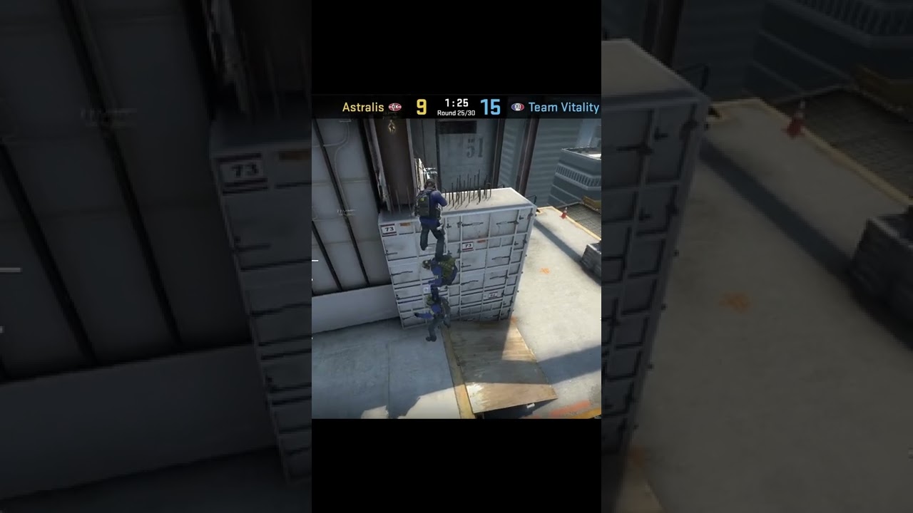 Vitality Vertigo Triple Boost (CS:GO Tricks)