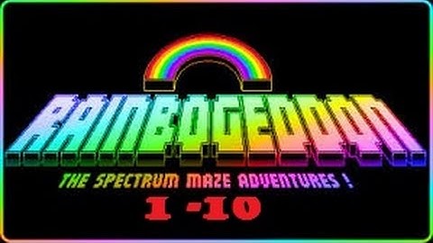 Nitrome - Rainbogeddon levels 1-10 walkthrough