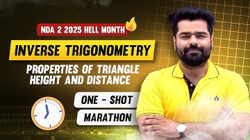 🎯 "Complete One Shot Inverse Trigonometry & Properties Of Triangle – 20 Marks Confirmed!!!