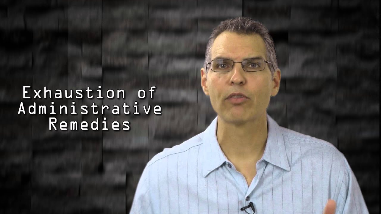 Why You Must Exhaust Administrative Remedies Before Filing a Deliberate