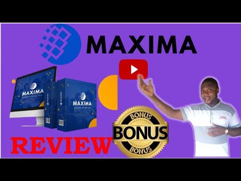 Maxima Review Video -  Honest Review Of Maxima App