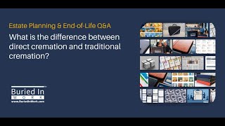 What is the difference between direct cremation and traditional cremation?
